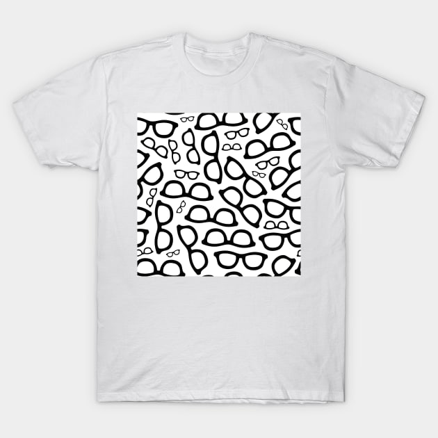 Glasses Pattern 2 T-Shirt by XOOXOO